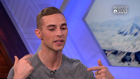 Adam Rippon opens up about eating disorders in figure skating